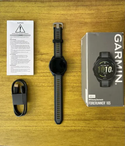GARMIN FORERUNNER 165 NOVO!