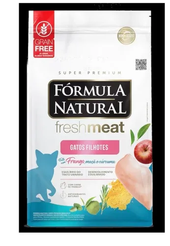 Ração para gatos fórmula natural fresh meat