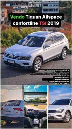 Volkswagen Tiguan Allspac Comf 250 TSI 1.4 Flex 2019