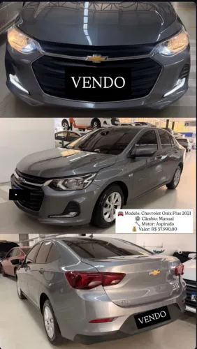 Chevrolet Onix Plus LT 1.0 12V Flex Mec. 4P 2021