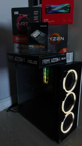Computador Gamer AMD Ryzen 5 3500X | 16GB RAM | RX550 4GB | SSD