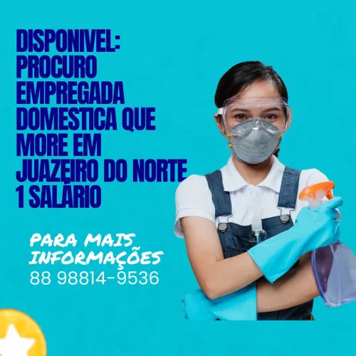 Vaga de empregada doméstica