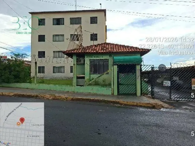 Apartamento com 2 dormitórios à venda, 47 m² por R$ 73.567,68 - Vila Industrial - Bauru/SP