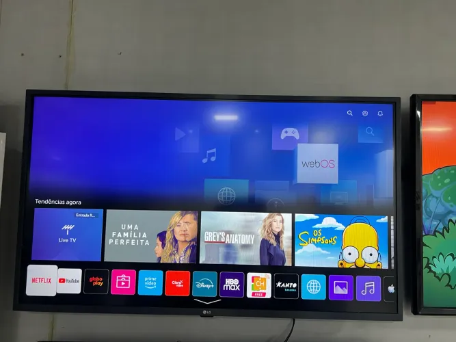 Tv smart LG WebOs 43 polegadas com garantia