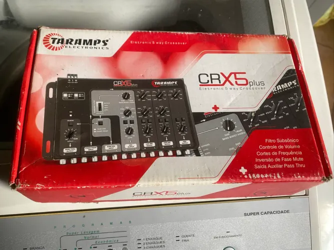 Crossover Eletrônico 5 Vias Taramps CRX5 Plus