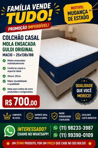 Colchão Casal Guldi