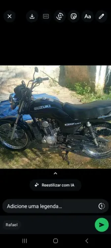 Vende-se moto suzuki