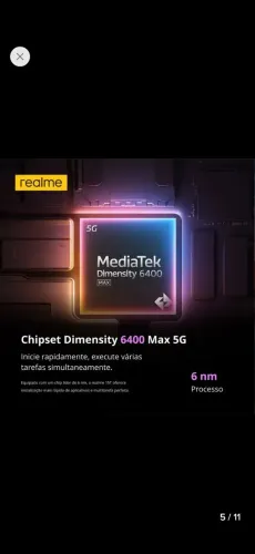 Celular Realme 15t 5g 8gb 256gb Smartphone Dul sim Nfc Branco https://meli.la/2AadKRe