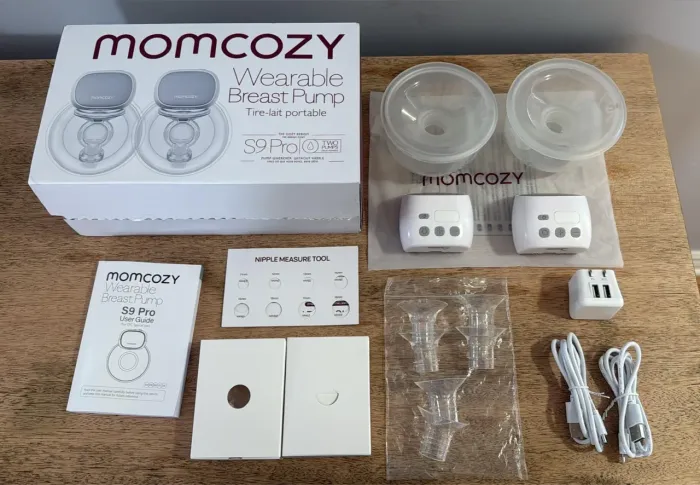 Bomba Tira Leite Elétrica Portátil Momcozy S9 Pro - Semi Nova