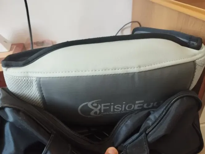 Cinta Drenagem Linfática Motorizada FisioEda, massageador 