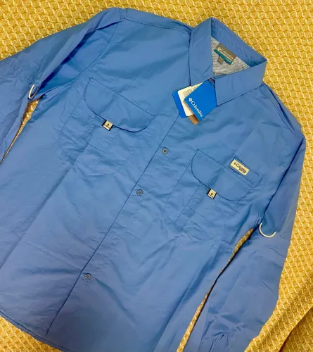Camisa Columbia G (nova / manga longa)