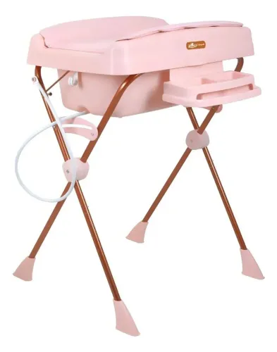 Banheira Bebê Com Suporte Millenia Recém-nascido Burigotto Cor Mon amour