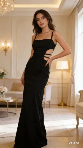 Lindo Vestido Preto P