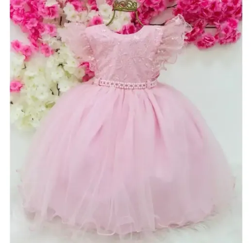 Vestido luxo infantil