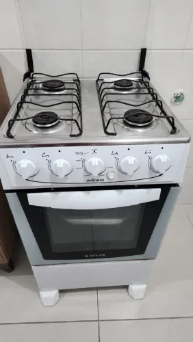 TV, Fogão, geladeira e ventilador