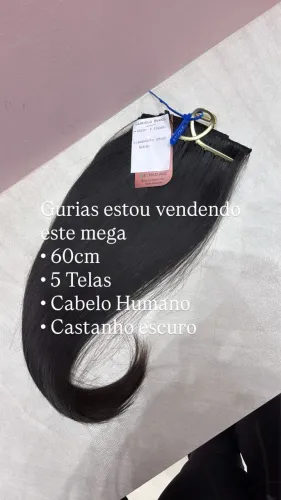 Mega hair cabelo humano