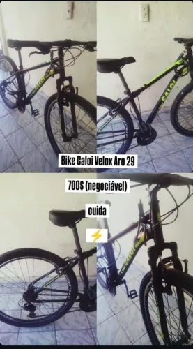 Bicicleta Caloi Velox Aro 29 