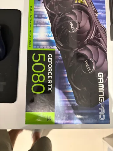Placa de vídeo Rtx 5080 Palit gaming pro 16gb nova Nfe