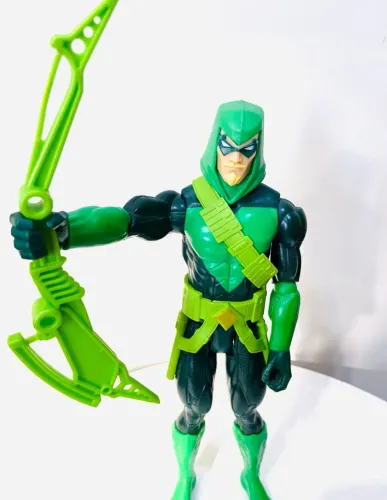 Boneco Arqueiro Verde 30cm