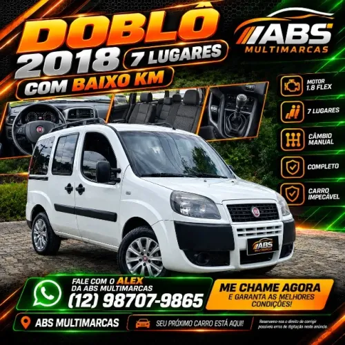 Fiat Doblo Adv/adv Tryon/locker 1.8 Flex 2018