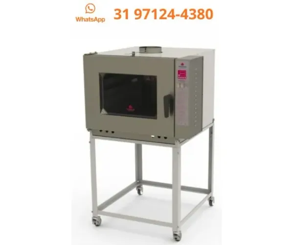 Forno Turbo 5 Esteiras a Gás Progas Bivolt
