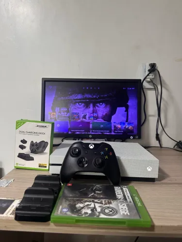 Xbox One S completo + jogos