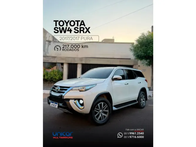 Toyota Hilux SW4 4X4 2.8 Diesel 2017