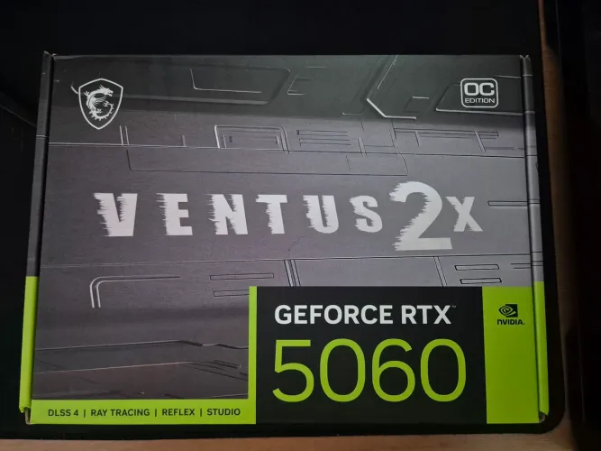 RTX 5060 8GB | MSI Ventus 2X | NVIDIA | Placa de Vídeo