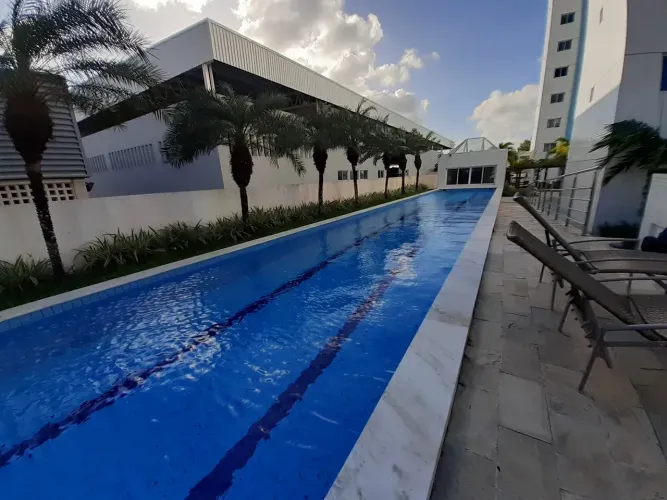 Apart.João Pessoa- Jardim Luna C/80m² 3Quartos, 1Suíte,Varanda, 01 Vaga, Area Lazer Comple