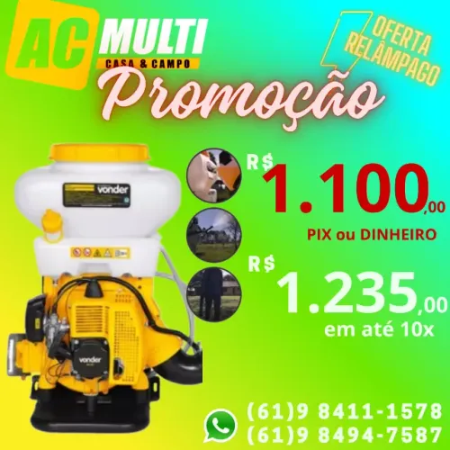 Atomizador Pulverizador e soprador costal 14 litros, ASV 427 VONDER