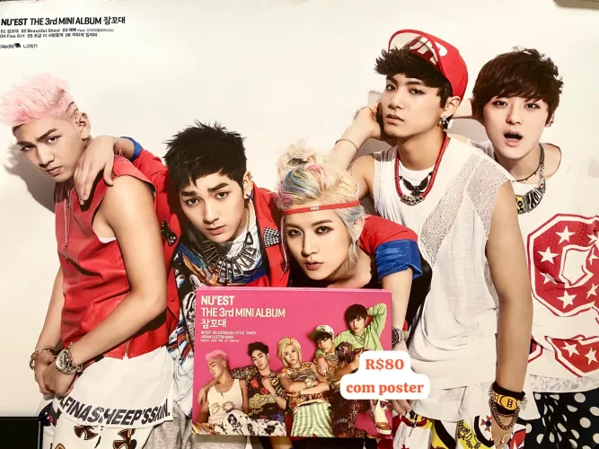 Albuns de Kpop - GOT7, Monsta x, Stray Kids, Pentagon, Nuest, Pentagon