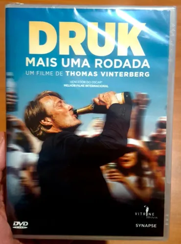Dvd Druk Mais Uma Rodada - Tiragem Limitada (Lacrado) Mads Mikkelsen Thomas Vinterberg