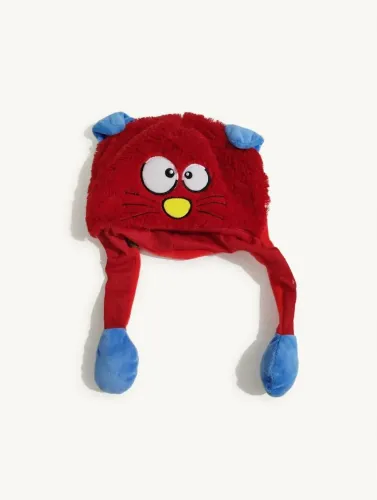 Gorro de Gatinho da Cacau Show que levanta as orelhas