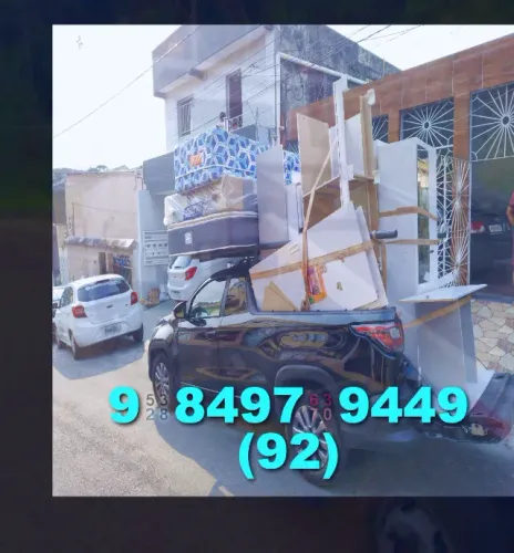 Frete em PONTINHA, NOVA HORIZONTE e TIQUIRA! Confira nossos preços e agende já!