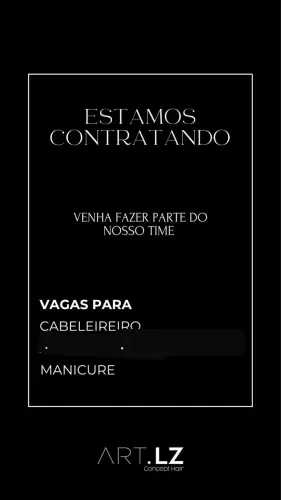 Vaga para Cabeleireiro em Capoeiras Florianópolis 