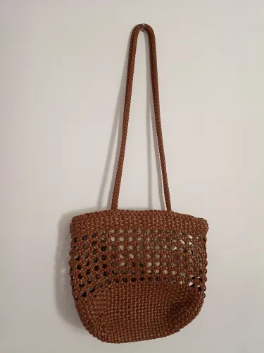 Bolsa marrom Zara