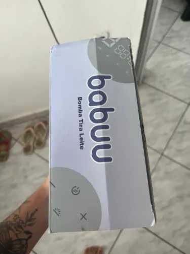 Bomba Extratora de Leite Elétrica babuu + bomba Manual G-tech