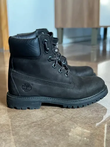 Timberland coturno couro (tam 34)