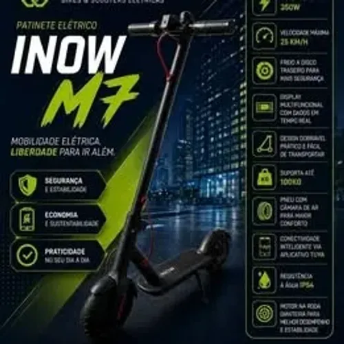PATINETE ELETRICO M7 INOW - contato da loja *