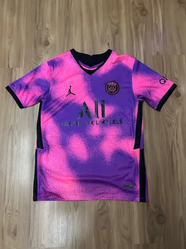 Blusa psg Jordan 2020/21 roxa e rosa