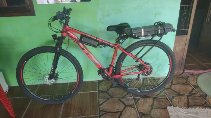 Bike elétrica 500w quadro em alumínio!
