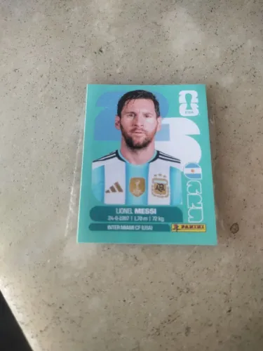 Figurinha do Messi normal