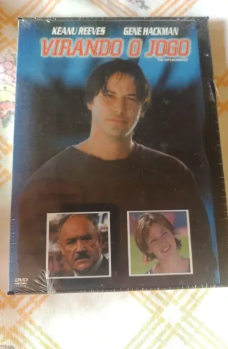 Virando o Jogo Keanu Reeves e Gene Hackman Dvd Snapcase Lacrado e Legendado