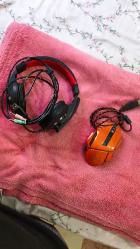 Kit Mouse Gamer Warrior 3200 DPI e Headset Target