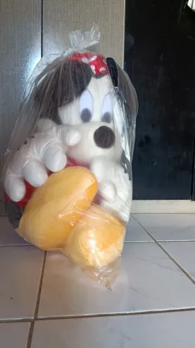 Pelúcia Minnie Vermelha Gigante 80 Cm Boneca Grande Urso