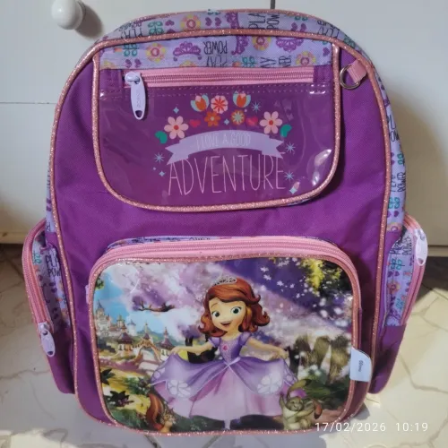 Mochila infantil Princesa (Nova sem uso)