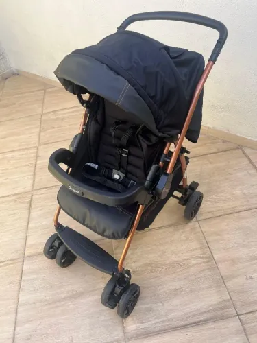 Carrinho de Bebê Reversível Burigotto Rio K Preto Cobre