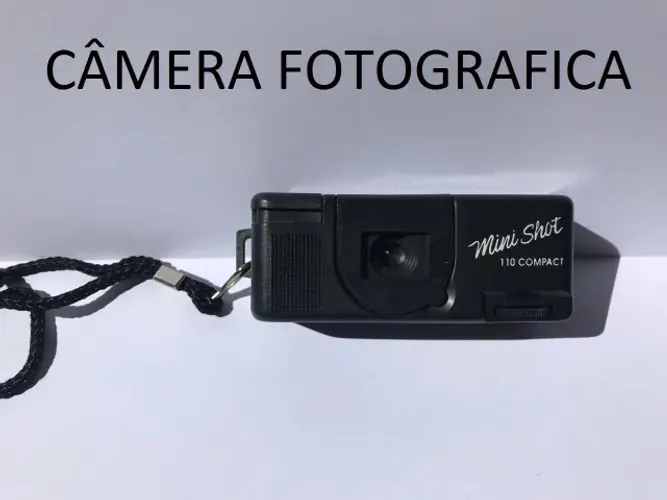 Câmera fotográfica compacta da VASP ZWHZ  Trata-se de uma mini Shot 110 Compact da VASP No