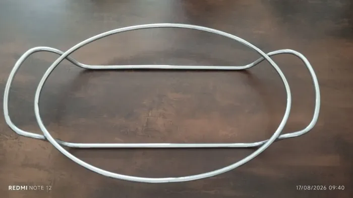 Suporte Oval em Inox