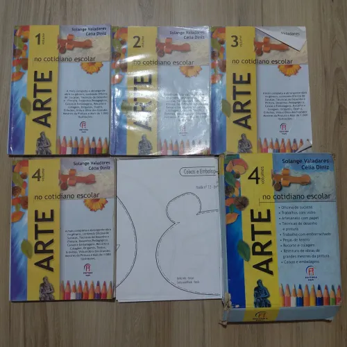 Coleção Arte - Livros de alfabetização